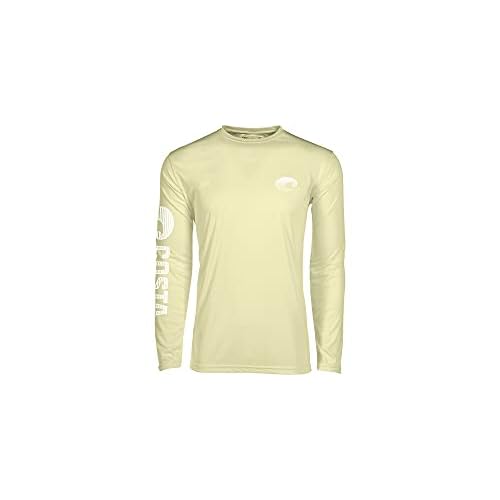 Costa Del Mar Men's Tech Crew Performance Long Sleeve Shirt