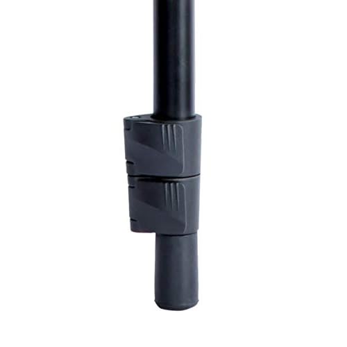 Vanguard Quest T62U Shooting Stick. Tripod, Bi Pod, Gun Pod All in One with Removable U Shaped Yoke, Quick Flip Leg Locks, Foam Hand Grips, Black