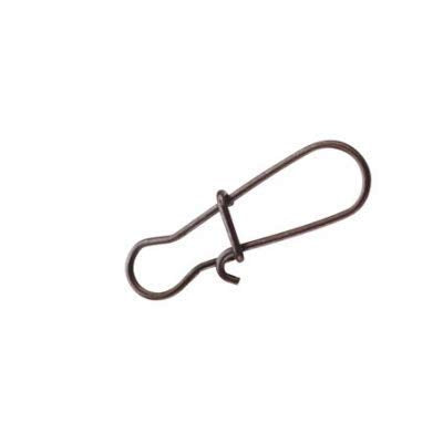 Rite Angler Duo-Lock Snap 20, 30,40 lb. Stainless Steel, Silver, Black (25 Pack) Fishing Lure to Line Connectors for Fresh...