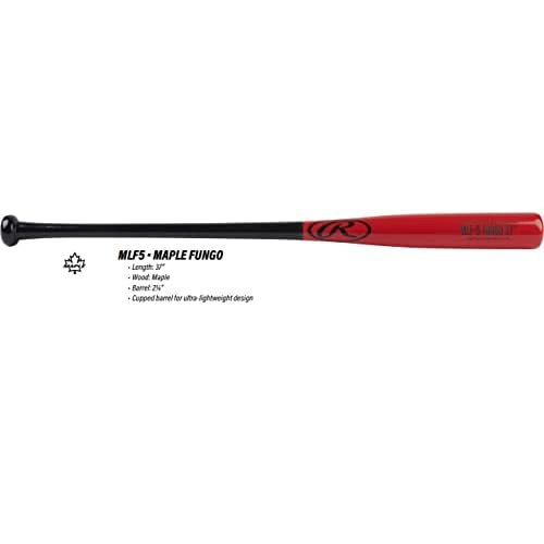 Rawlings | Maple FUNGO Training Bat | Baseball/Softball | Multiple Lengths | Multiple Colors