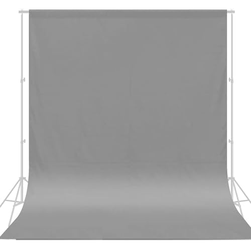 CPLIRIS 10x12ft Gray Backdrop Photography Grey Photo Shooting Background with Matt Surface for Protrait Photoshoot
