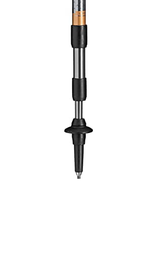 LEKI Super Micro Aluminum Adjustable Lightweight Walking Pole (Single) for Trekking & Hiking