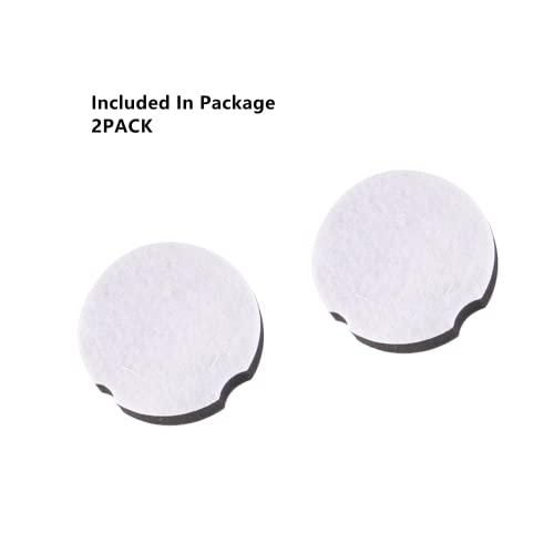 Replacement Filters for Bissell CleanView Compact Upright Vacuum,Part 1604896,Fits Models 3508 (2-Pack)