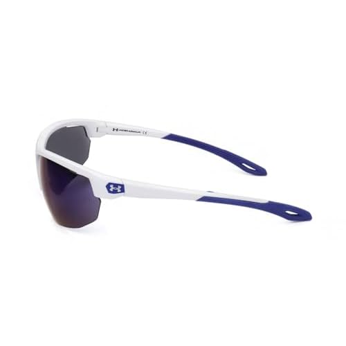 Under Armour Men's UA 0002/G/S Special Shape Sunglasses, White Blue/Blue Multi, 71mm, 9mm