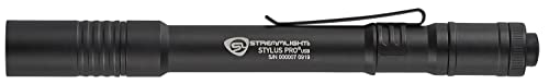 Streamlight 66134 Stylus Pro USB 350-Lumen Rechargeable White LED Pen Light for Inspectors, Law Enforcement, and Everyday ...