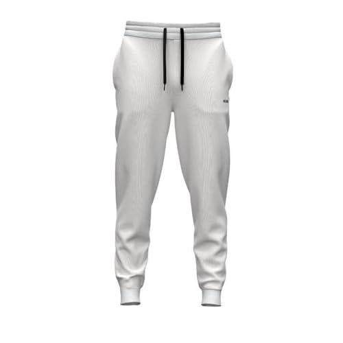HUGO Men's Printed Logo French Terry Jogger Pants