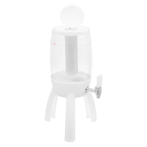 Mimosa Tower,Beer Dispenser With Ice Tube And Spigot,3l / 101.44 Oz Party Drink Dispenser With Led Light For Bar/Party,Bee...