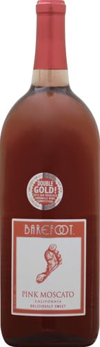 Barefoot Pink Moscato, 1.5 L