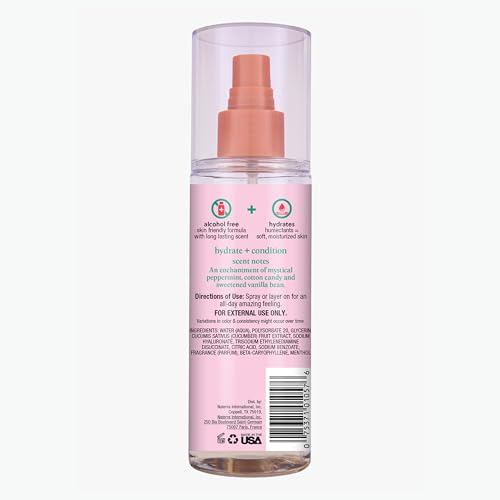 Tree Hut Merry Mint Fragrance Mist, Refreshing & Versatile Body Spray, Perfect for Layering, Holiday Gift & Stocking Stuffer, 6 fl oz