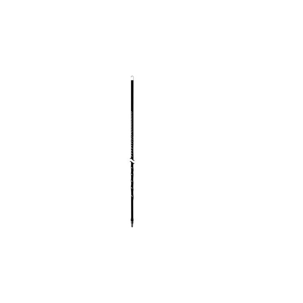 Accessories Unlimited Au4-B 4 Ft. Fiberglass Antenna Black