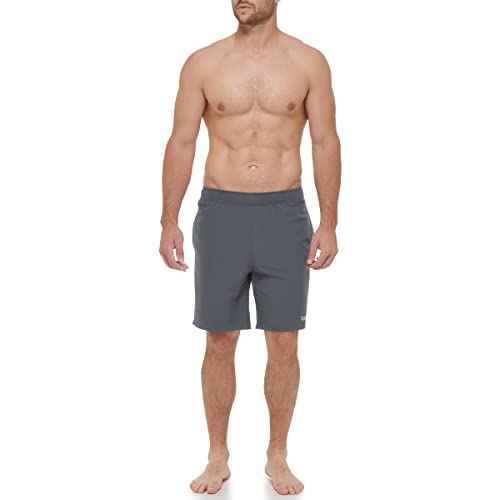 Calvin Klein Men's Standard Uv Protected Quick Dry Elastic Wasitband Swim Trunk