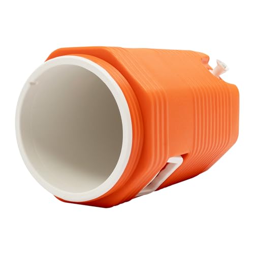 Insulated Cooler Dispenser Portable Sports Cooler Water Beverage Dispenser with Handle, Large Water Jug Water Cooler for P...