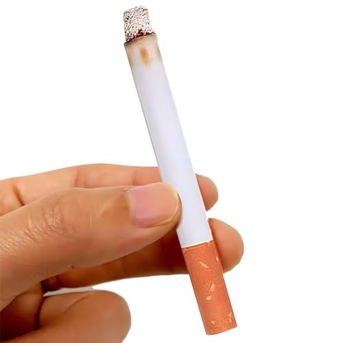 Fake Puff Cigarettes Costume Accessory - 3.25", 6 Count - Durable & Realistic - Ideal For Themed Parties & Theatrical Perf...