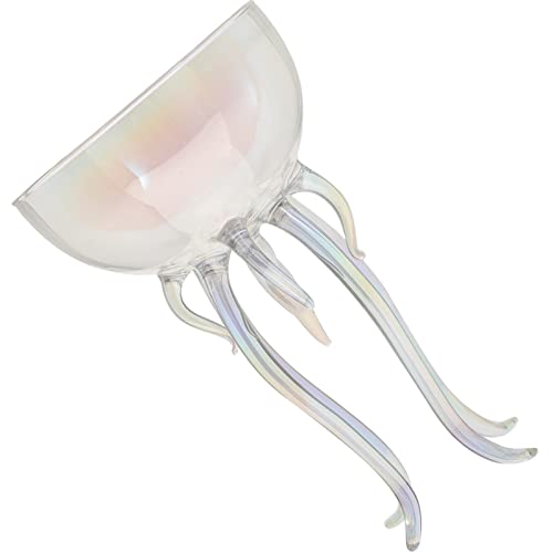 Creative Cocktail Goblet Unique Jellyfish Shape Wine Cup Pub Use Transparent Wine Glasses Parties Weddings Home Bars