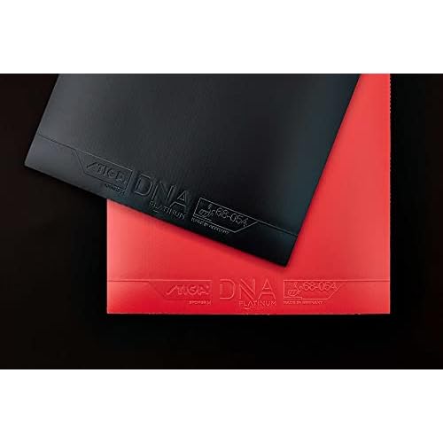 STIGA DNA Platinum H Table Tennis Rubber | Hard Professional Table Tennis Sheet for Maximum Control & Powerful Spins - Full Stroke Control - Made in Germany