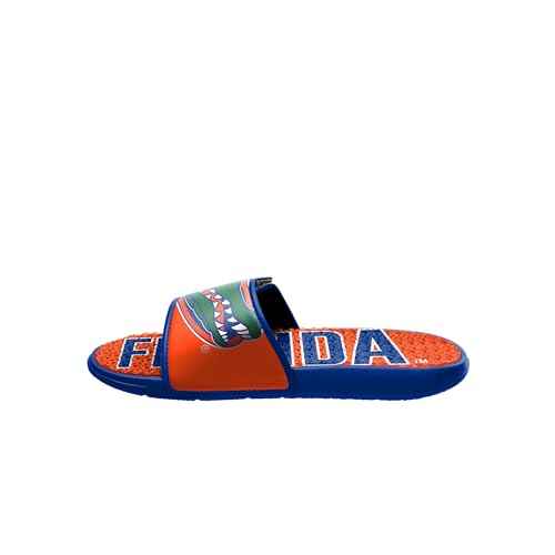 FOCO NCAA Men's Sport Shower Gel Slide Flip Flop Sandals