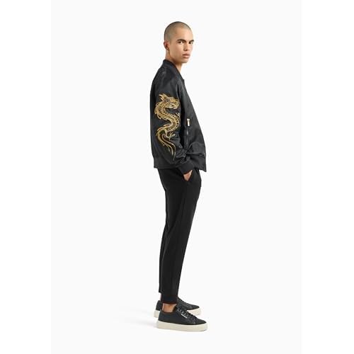 Armani Exchange Men's Limited Edition Lunar New Year Capsule Dragon Joggers