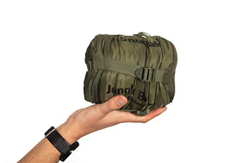 Snugpak Jungle Bag Lightweight Sleeping Bag with Left or Right Side Zip, Compact Travel and Camping Bag