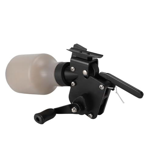 Bowfishing Reel with Bottle Portable Archery Bottle Bow Fishing Reels Kits for Recurve Bow Premium ABS Material Compact Li...
