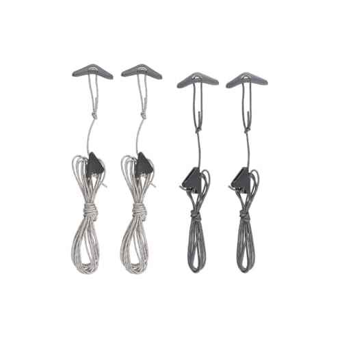Sea to Summit Ground Control Guy Line Pack of 4 Grey, x