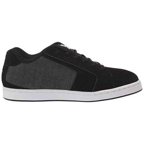 DC Shoes Net- Black/Armor/Black- 8.5