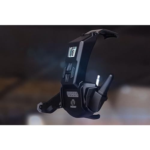 Walker's Recon Digital Muffs - Durable IPX4 Resistant Shooting Hearing Protection Electronic Muffs, 2 AAA Batteries Included