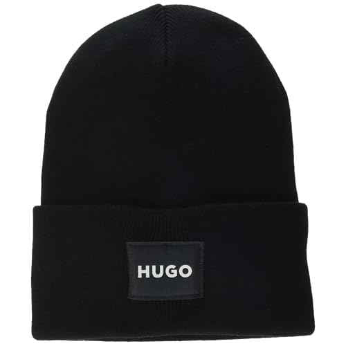 HUGO Men's Saretty Knit Cuffed Beanie