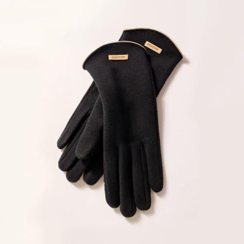 Winter Wool Gloves for Women Men Half Finger Gloves with Touchscreen Fingers Soft Knit for Cycling Sports Outdoor