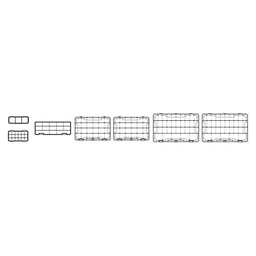 Flambeau Outdoors T5 Multiloader Tackle Box, Fishing Organizer with Tuff Tainer Boxes Included, Green/Gold