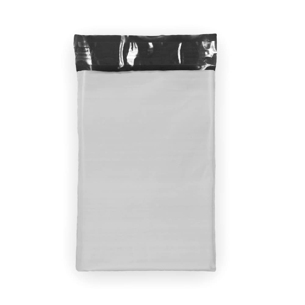 5 EcoSwift 19 x 24 White Poly Mailers Size #8 Self Sealing Bulk Packaging Materials Shipping Supplies Envelopes Bags 19 inches by 24 inches