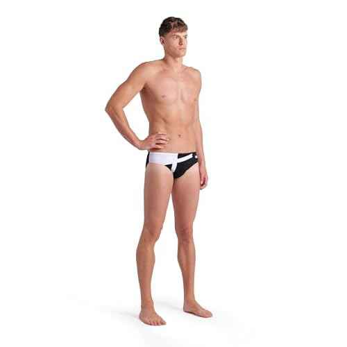 Arena Men's Performance Diamond Swim Brief Athletic Swimwear Professional Swimsuit