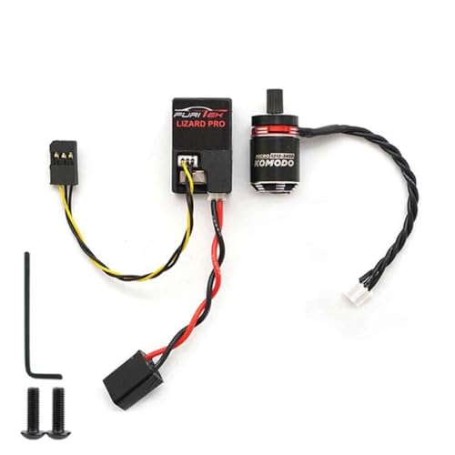 FURITEK Stinger 118 Brushless Power System for TRX4M with Futitek Lizard Pro Esc and Micro KMD 1212-3450 Brushless Motor -...