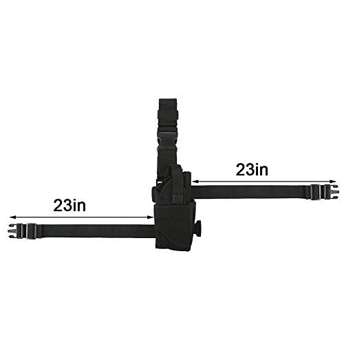 Nehostertfy Drop Leg Holster, Right Handed Tactical Thigh Pistol Gun Holster Leg Harness