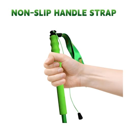 Genérico City Walking Sticks Carbon Fiber Trekking Poles Lightweight Portable Hiking Outdoor