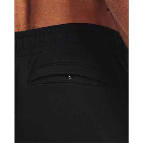 Under Armour Men's Essential Fleece Joggers, Black