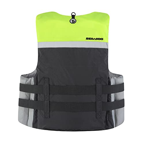 Sea-Doo New OEM Unisex Medium Black Explorer PFD Life Jacket, 2859640690