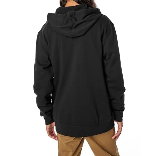 Vans mens Classic Full Zip Hoodie | Regular Fit Sweatshirt, Cotton & Polyester Fleece, Warm Hood, Iconic Front Logo Graphic