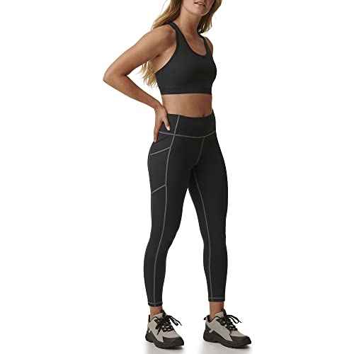 BASS OUTDOOR Womens Leggings for Women ? Easy-Care Leggings with Thigh Pockets