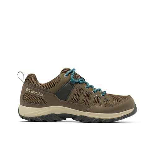 Columbia Mens Granite Trail Waterproof Hiking Shoe, Cordovan/Night Wave, 14