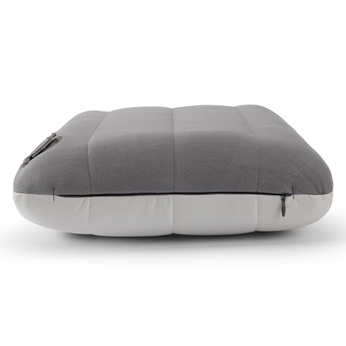 CORE Camping Pillow with Removable Cover | Lightweight, Compact, and Comfortable | Adjustable Support for Back, Side, and ...