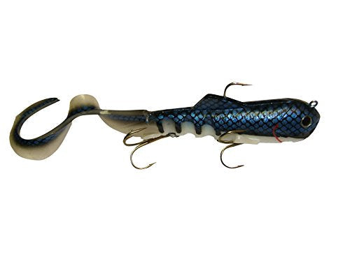 Super-D Swimbait - Realistic Fishing Lures for Bass, Musky, Walleye, Crappie, and More - Fishing Gifts for Men - 4.7oz 9"...