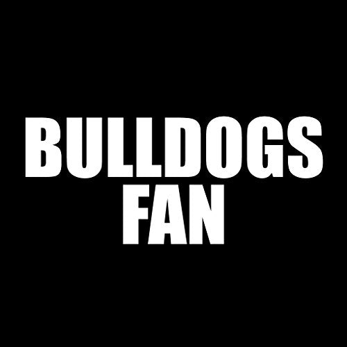 VictoryStore Outdoor Camping Chair - Bulldogs Fan Black Folding Camping Chair with Carry Bag