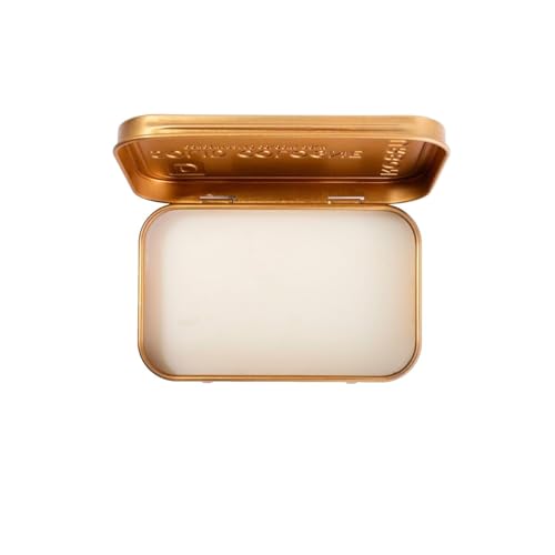 Duke Cannon Supply Co. Solid Cologne for Men Bay Rum (Citrus Musk, Cedarwood, Island Spice) - Concentrated Balm, Travel-Friendly Convenient Tin, 1.5 oz