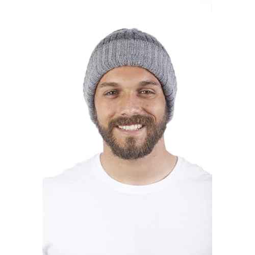 Reversible Alpaca Wool Hat - Warm & Soft Peruvian Unisex Beanie