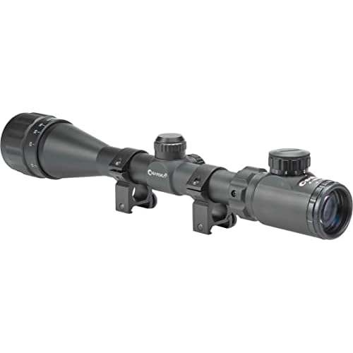 Barska Varmint Rifle Scope with Adjustable Objective for Hunting and Targeting