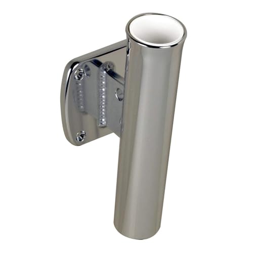 CE Smith - Transom Mount Aluminum Rod Holder - Fishing Rod Holder for Boat Accessories and Fishing Gear