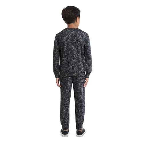 Hurley unisex-baby Soft Basic Cloud Slub Crewneck Sweatshirt and Joggers 2-piece Outfit Set