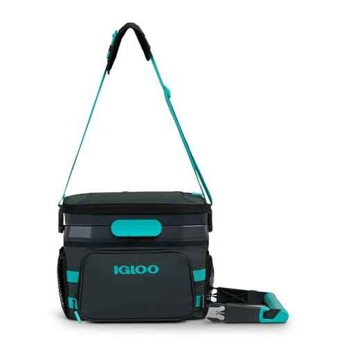 Igloo Rival 18-Can Hybrid Coolers | Zipperless Soft Cooler with Hard Liner