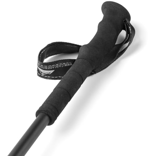 Cascade Mountain Tech Trekking Poles - Carbon Fiber Walking or Hiking Sticks with Quick Adjustable Locks