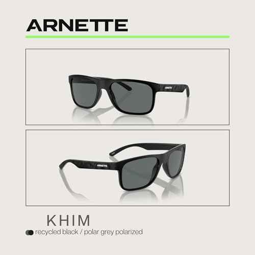 ARNETTE Khim AN4341 Square Sunglasses for Men +BUNDLE with ACCESSORY EYEWEAR KIT